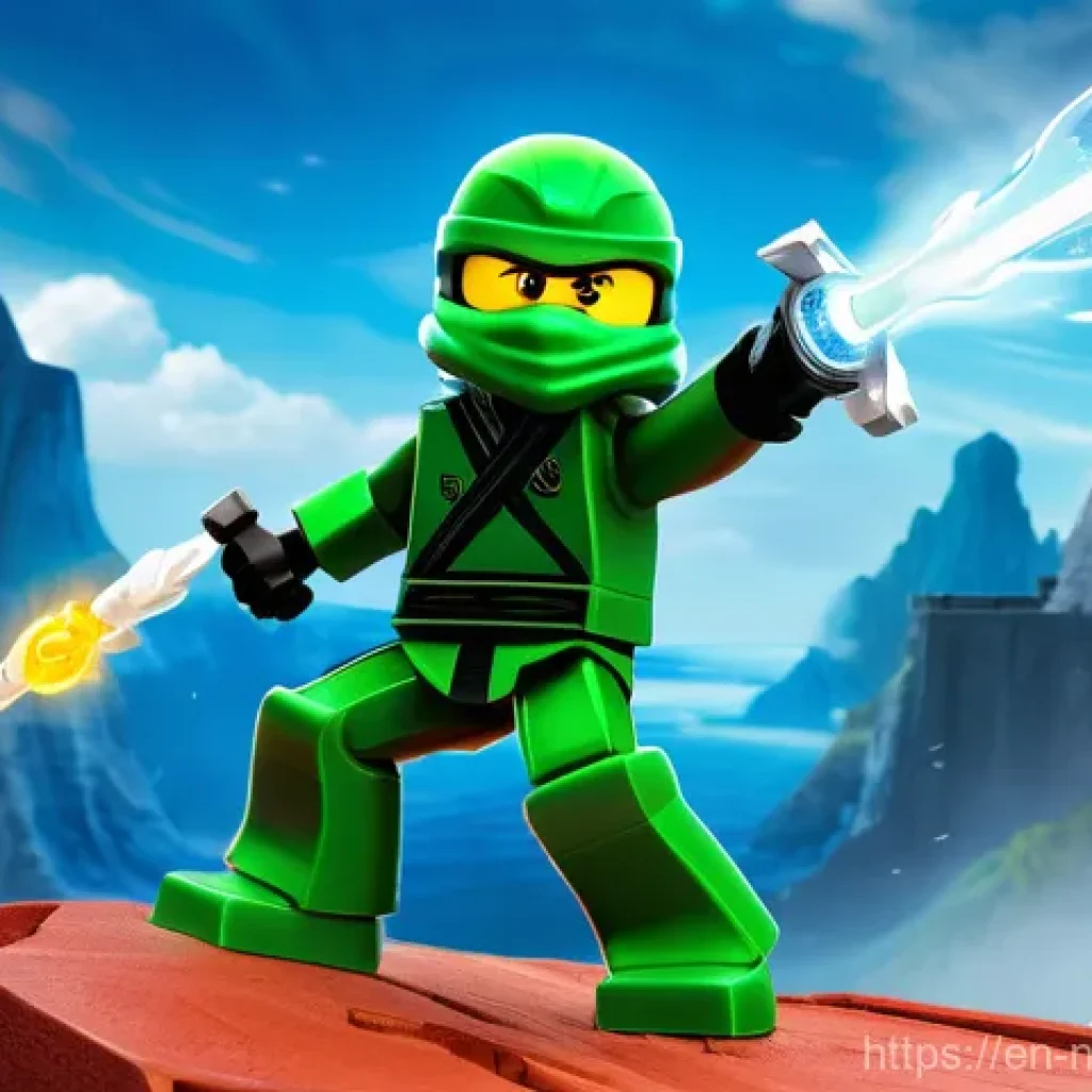 닌자고 캐릭터 이름 정리 - **Dynamic Ninjago Team in Action:** A vibrant, action-packed illustration featuring the six core Nin...