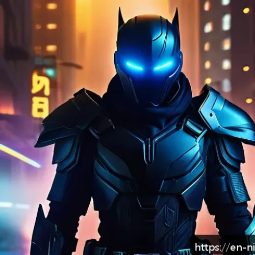 Home 32 닌자고 시즌 16 예상 내용 - A mysterious new villain standing in a shadowy, fog-filled urban alley at night, wearing sleek dark ...